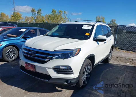2018 Honda Pilot Elite из США, поврежденный, VIN 5FNYF6H06JB024508